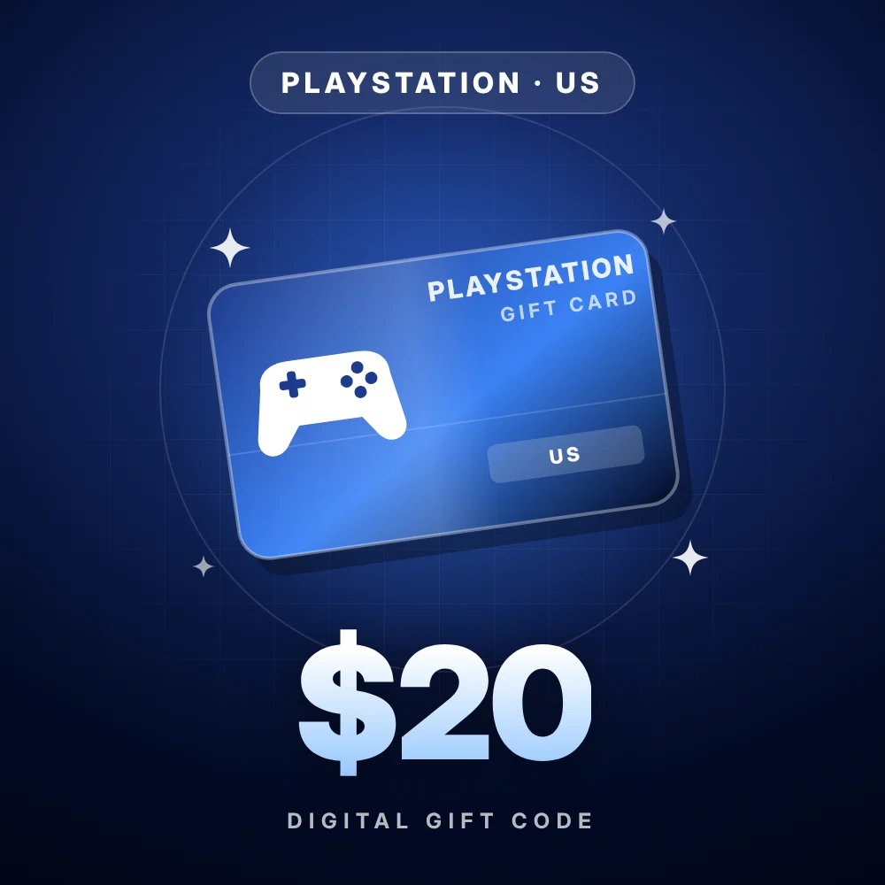 بطاقة PlayStation (PSN) — 20$ (أمريكي)