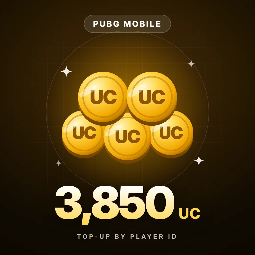 3850 شدّة — PUBG Mobile