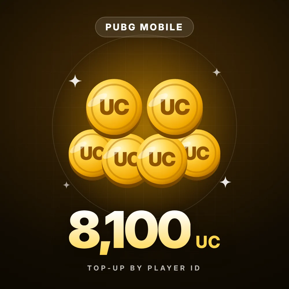 8100 شدّة — PUBG Mobile